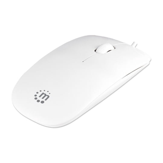 MANHATTAN Mouse Óptico Slim Blanco