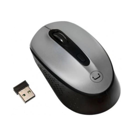 UNNO Tekno Mouse Inalámbrico CONTOUR 2.4GHz /Plateado