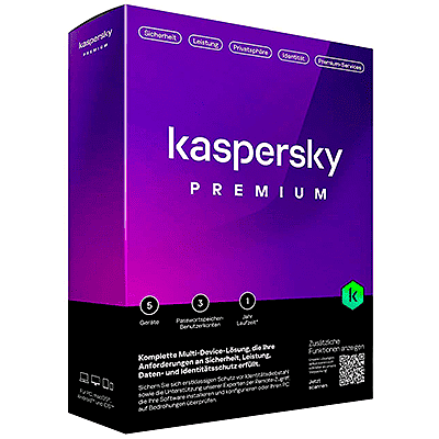 Servicio Antivirus Kaspersky Premium plan anual